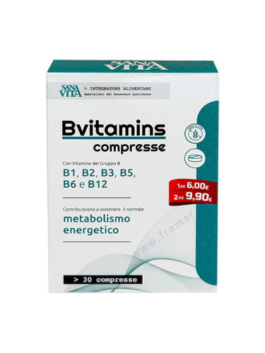 САНАВИТА ВИТАМИНИ B КОМПЛЕКС таблетки * 30