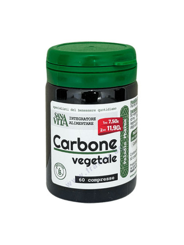 САНАВИТА АКТИВЕН ВЪГЛЕН таблетки * 60