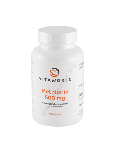 ВИТАУЪРЛД L-МЕТИОНИН капсули 500 мг * 120