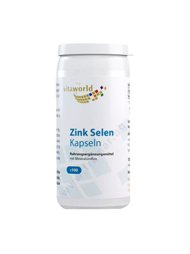 ВИТАУЪРЛД ЦИНК + СЕЛЕН капсули * 100