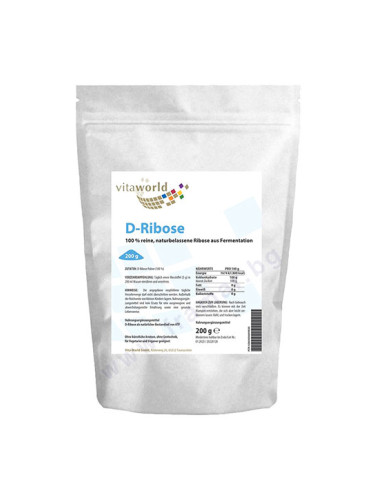 ВИТАУЪРЛД D-РИБОЗА прах 200 г