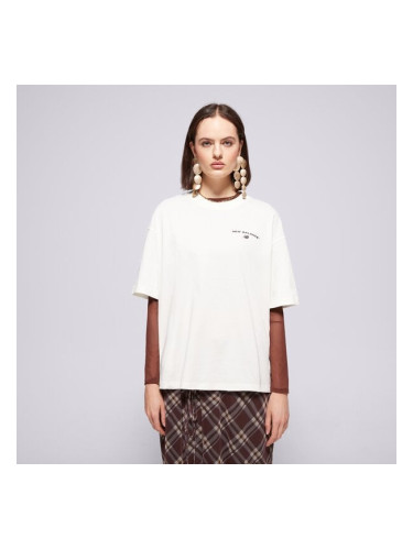 New Balance Тениска Reimagined Oversized дамски Дрехи Тениски WT51529SST Кремав