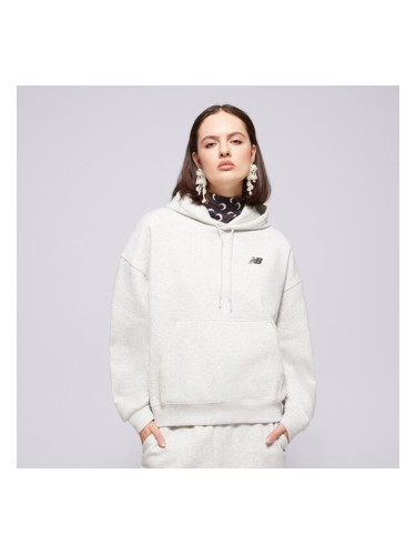 New Balance Суитчър С Качулка Reimagined дамски Дрехи Суичъри WT51518AHH Сив