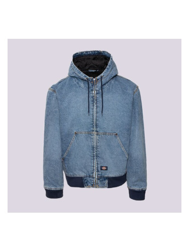 Dickies Яке Dickies Hooded Denim Jacket мъжки Дрехи Пролетно-есенни якета DK0A4ZAPK211 Син