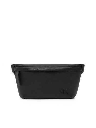 Чанта за кръст Calvin Klein Jeans Cargo Waistbag LV04G3082G Черен