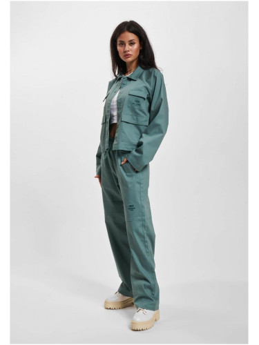 Дамски панталон в зелен цвят DEF Worky Chinopants