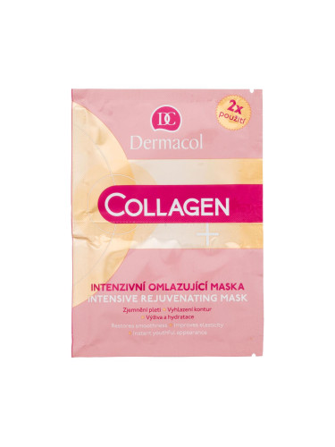 Dermacol Collagen+ Маска за лице за жени 2x8 гр