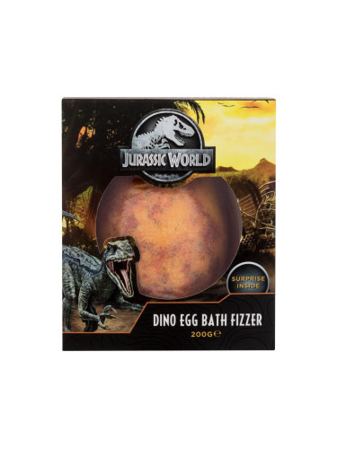 Universal Jurassic World Dino Egg Bath Fizzer Surprise Бомбичка за вана за деца 200 гр