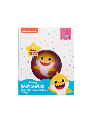 Pinkfong Baby Shark Bath Fizzer Бомбичка за вана за деца 200 гр