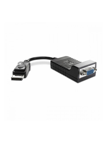 Адаптер за DisplayPort към VGA HP AS615AA Черен 20 cm