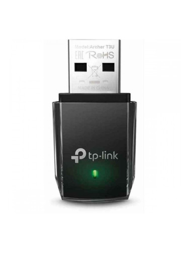 Адаптер за USB към WiFi TP-Link ARCHER T3U AC1300 Черен