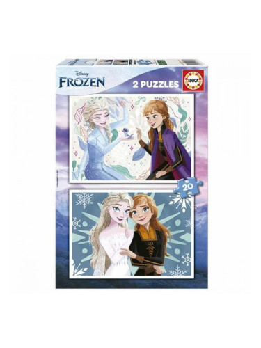 Комплект от 2 Пъзела Frozen 20 Части