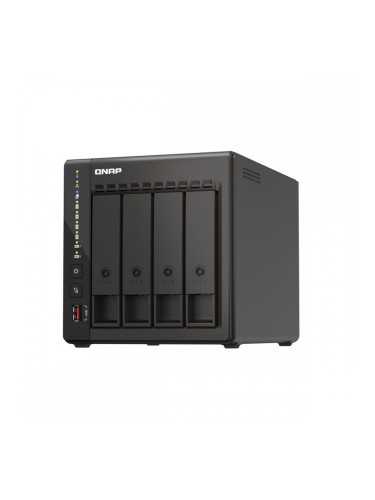 SATA 5.25" калъф за SATA 2.5" Qnap TS-453E-8G Черен Intel Celeron Intel Celeron J6412