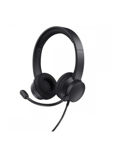 Слушалки с микрофон Trust HS-260 Черен