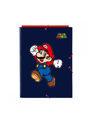 Папка Super Mario World Морско син A4