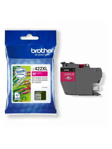 Оригиална касета за мастило Brother LC-422XLM Пурпурен цвят
