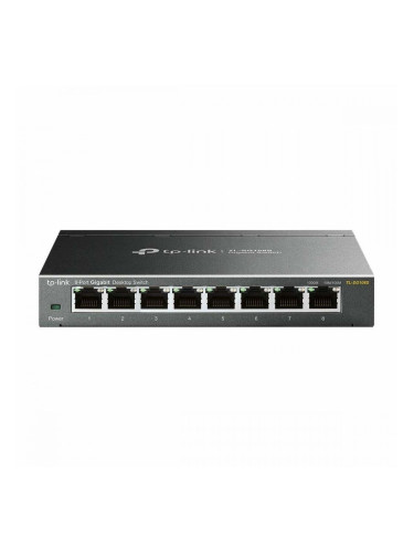 Суич TP-Link TL-SG108S RJ-45 x 8 Черен