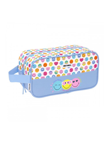 Пътническа Чанта за Обувки Smiley Joyful Многоцветен Светло син 29 x 15 x 14 cm