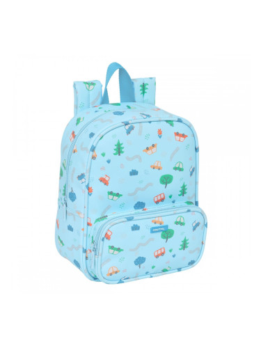 Детска раница Safta Coches Син 22 x 27 x 10 cm