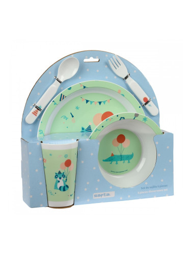 Детски комплект съдове Safta Fiesta полиестер 26 x 26 x 9 cm