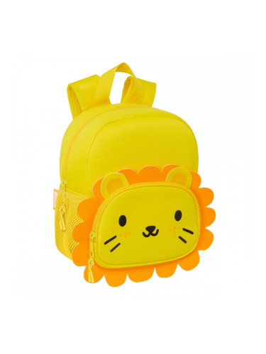 Детска раница Safta Leon Жълт 20 x 25 x 9 cm