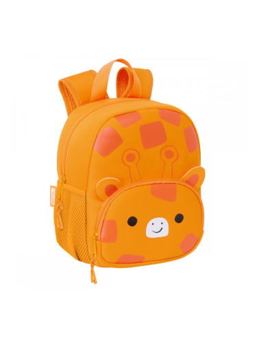Детска раница Safta Jirafa Кафяв Оранжев 20 x 25 x 9 cm