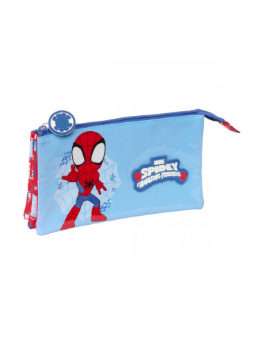 Пътническа Чанта Spider-Man Rescue Син Червен 22 x 12 x 3 cm
