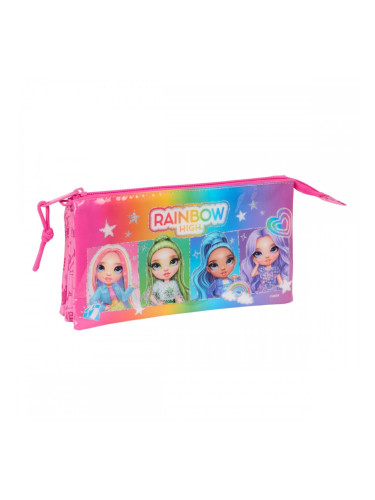 Пътническа Чанта Rainbow High Shine Многоцветен 22 x 12 x 3 cm
