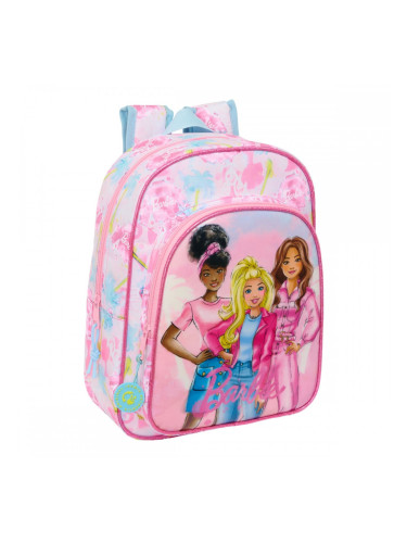 Училищна чанта Barbie Painterly Розов Небесно синьо 26 x 34 x 11 cm