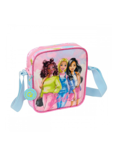 Чанта за Рамо Barbie Painterly Розов Небесно синьо 16 x 18 x 4 cm