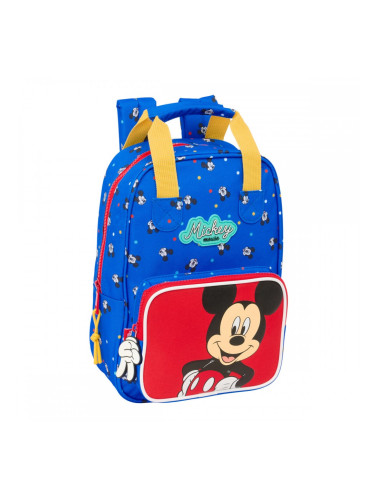 Училищна чанта Mickey Mouse Clubhouse Good day Син 20 x 28 x 8 cm