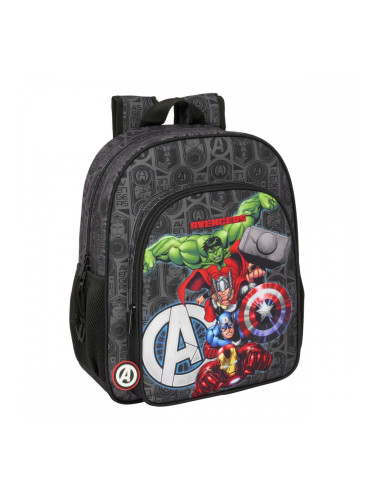 Училищна чанта The Avengers Vendetta Черен 32 x 38 x 12 cm
