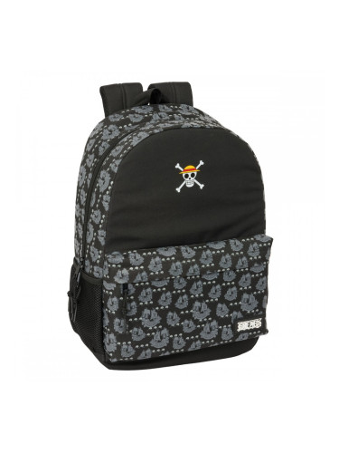 Училищна чанта One Piece Pirates Черен 30 x 46 x 14 cm
