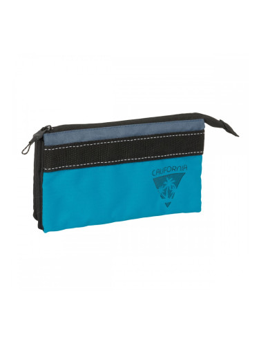 Пътническа Чанта BlackFit8 California Син Черен 22 x 12 x 3 cm