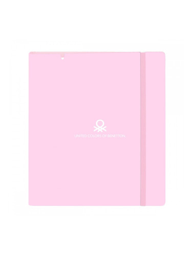 Папка с пръстени Benetton Unique Розов цвят тюркоаз 27 X 32 X 4 cm