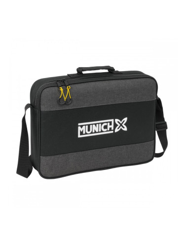 Ученическа Чанта Munich Topo Черен 38 x 28 x 6 cm
