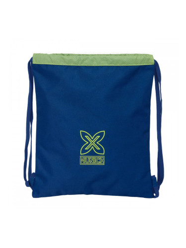 Раница с връвка Munich North Морско син 35 x 40 x 1 cm