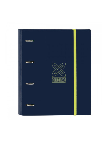 Папка с пръстени Munich North Морско син 27 x 32 x 3.5 cm