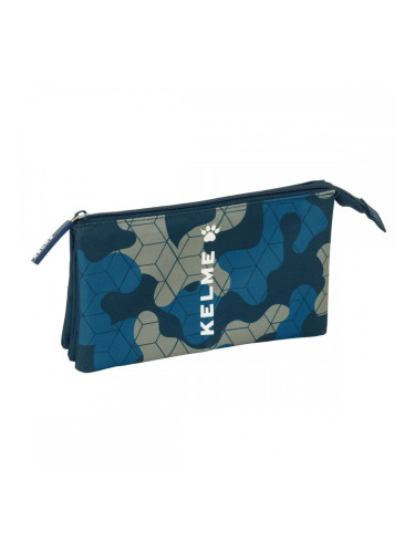 Троен Моливник Kelme Epic Морско син 22 x 12 x 3 cm