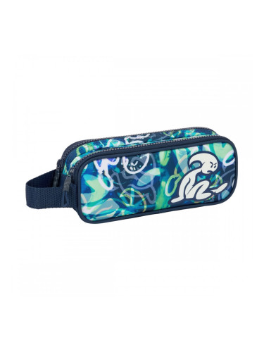 Двоен Моливник El Niño Kook Морско син 21 x 8 x 6 cm