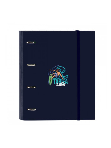 Папка с пръстени El Niño Kook Морско син 27 x 32 x 3.5 cm