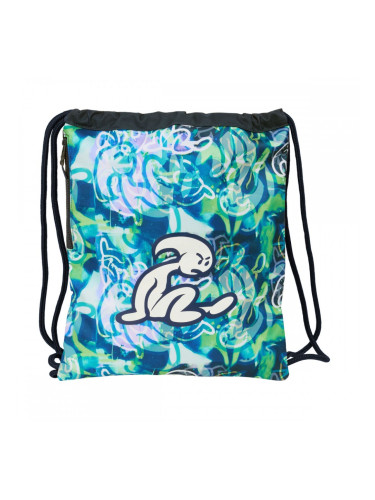 Раница с връвка El Niño Kook Морско син 35 x 40 x 1 cm