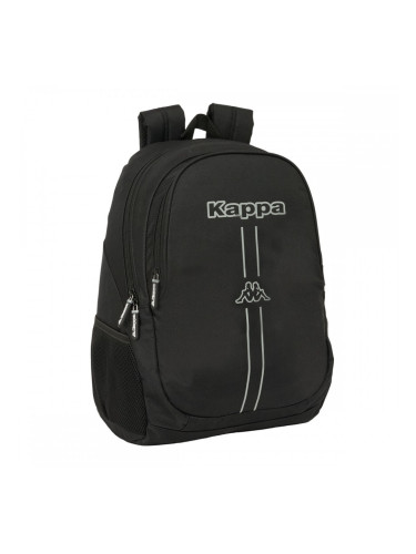 Училищна чанта Kappa Dark Черен 32 x 44 x 16 cm