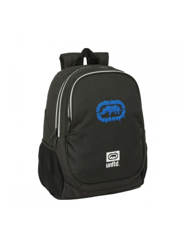 Училищна чанта Eckō Unltd. Worldwide Черен 32 x 44 x 16 cm