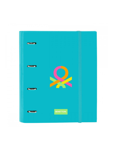 Папка с пръстени Benetton Summer Син 27 x 32 x 3.5 cm