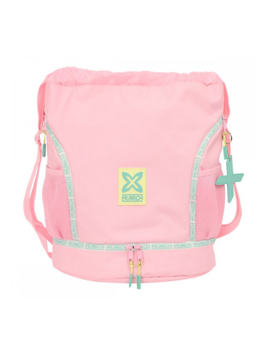 Раница с връвка Munich Candy Розов 35 x 40 x 1 cm