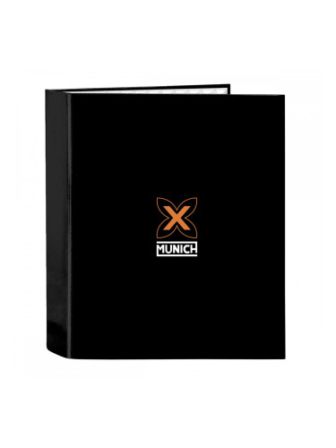 Папка с пръстени Munich Lagoon Черен A4 27 x 33 x 6 cm