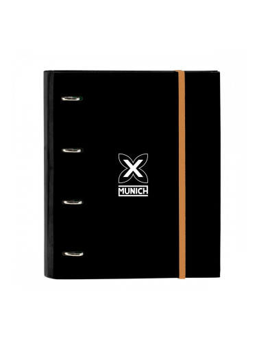 Папка с пръстени Munich Lagoon Черен 27 x 32 x 3.5 cm