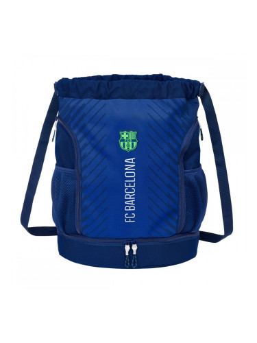 Раница с връвка F.C. Barcelona Морско син 35 x 40 x 1 cm
