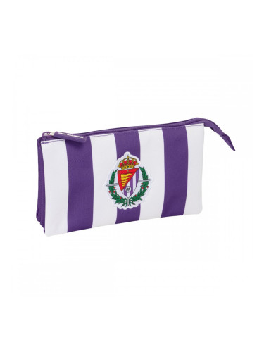 Пътническа Чанта Real Valladolid C.F. Бял Лилав 22 x 12 x 3 cm